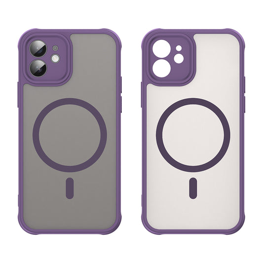 MagSafe-kuori Apple iPhone 12:lle, Techsuit, HaloFrost II, Violetti