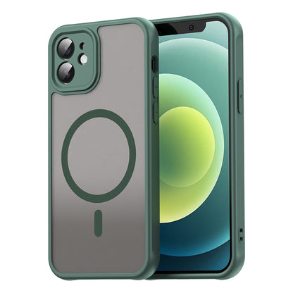 MagSafe-kuori Apple iPhone 12:lle, Techsuit, HaloFrost II, Vihreä