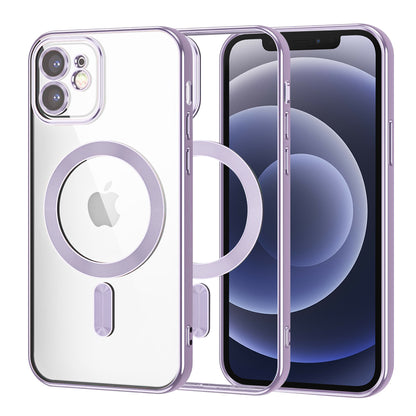 MagSafe-kuori Apple iPhone 12:lle, Techsuit, Luxury Crystal, Vaalean violetti