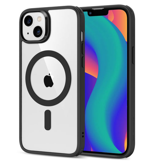 MagSafe-kotelo Apple iPhone 14 / 13, ESR, Classic Hybrid, Musta Läpinäkyvä