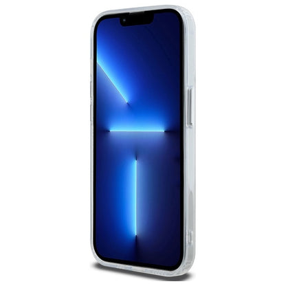 MagSafe-kotelo Apple iPhone 13 Prolle, Karl Lagerfeld, IML Metal Choupette's Head, Valkoinen