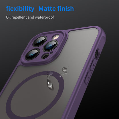 MagSafe-kuori Apple iPhone 13 Pro Maxille, Techsuit, HaloFrost II, Violetti