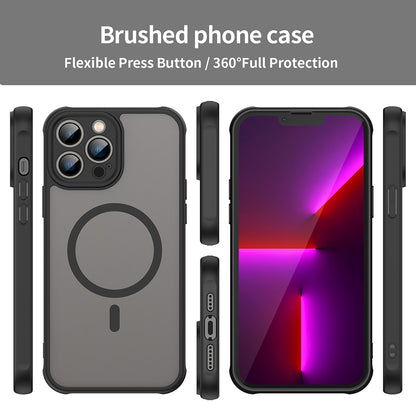MagSafe-kuori Apple iPhone 13 Pro Maxille, Techsuit, HaloFrost II, Musta