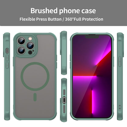 MagSafe-kuori Apple iPhone 13 Pro Maxille, Techsuit, HaloFrost II, Vihreä