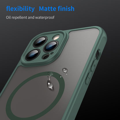 MagSafe-kuori Apple iPhone 13 Pro Maxille, Techsuit, HaloFrost II, Vihreä
