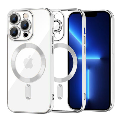 MagSafe-kuori Apple iPhone 13 Pro Maxille, Techsuit, Luxury Crystal, Hopea
