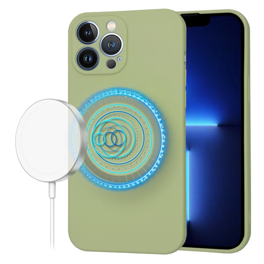 MagSafe-kuori Apple iPhone 13 Pro Maxille, Techsuit, SoftFlex, Matcha