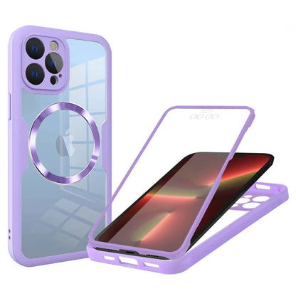 MagSafe-kuori Apple iPhone 13 Pro:lle, Techsuit, ColorVerse 360, Violetti