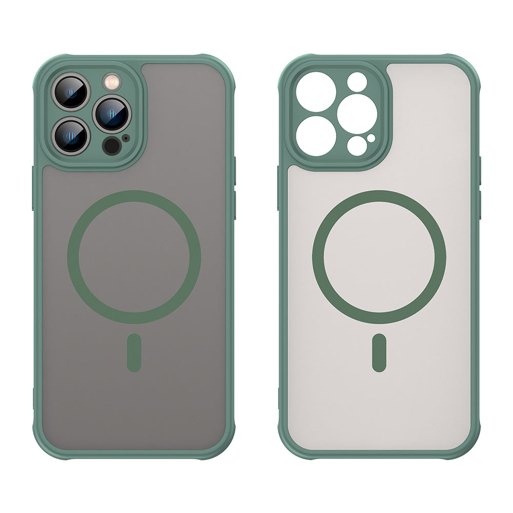 MagSafe-kuori Apple iPhone 13 Pro:lle, Techsuit, HaloFrost II, Vihreä