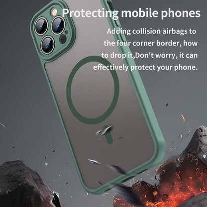 MagSafe-kuori Apple iPhone 13 Pro:lle, Techsuit, HaloFrost II, Vihreä