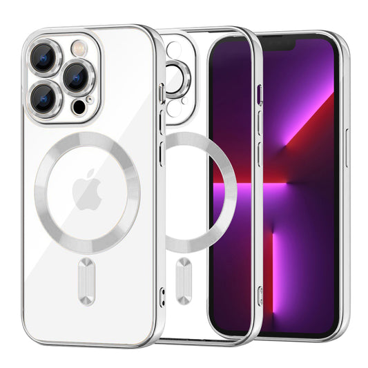 MagSafe-kuori Apple iPhone 13 Pro:lle, Techsuit, Luxury Crystal, Hopea