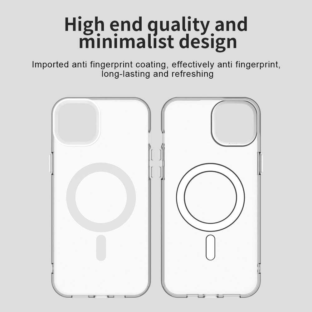 MagSafe-kuori Apple iPhone 13:lle, Techsuit, CandyCase, Valkoinen