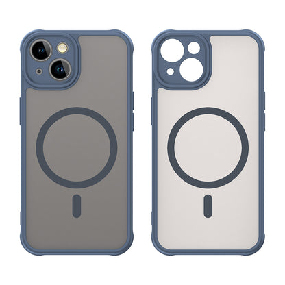 MagSafe-kuori Apple iPhone 13:lle, Techsuit, HaloFrost II, Laivastonsininen