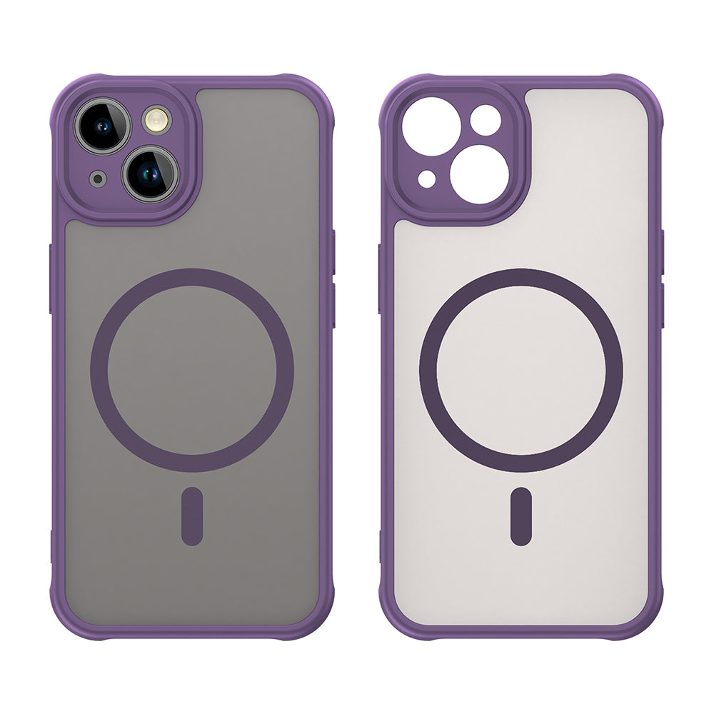 MagSafe-kuori Apple iPhone 13:lle, Techsuit, HaloFrost II, Violetti