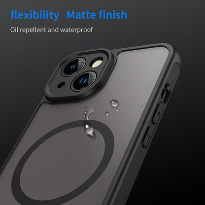 MagSafe-kuori Apple iPhone 13:lle, Techsuit, HaloFrost II, Musta