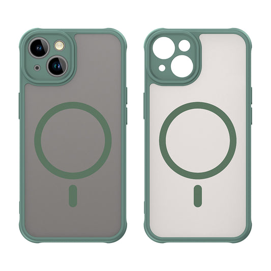 MagSafe-kuori Apple iPhone 13:lle, Techsuit, HaloFrost II, Vihreä