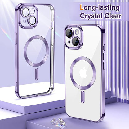 MagSafe-kuori Apple iPhone 13:lle, Techsuit, Luxury Crystal, Vaalean violetti