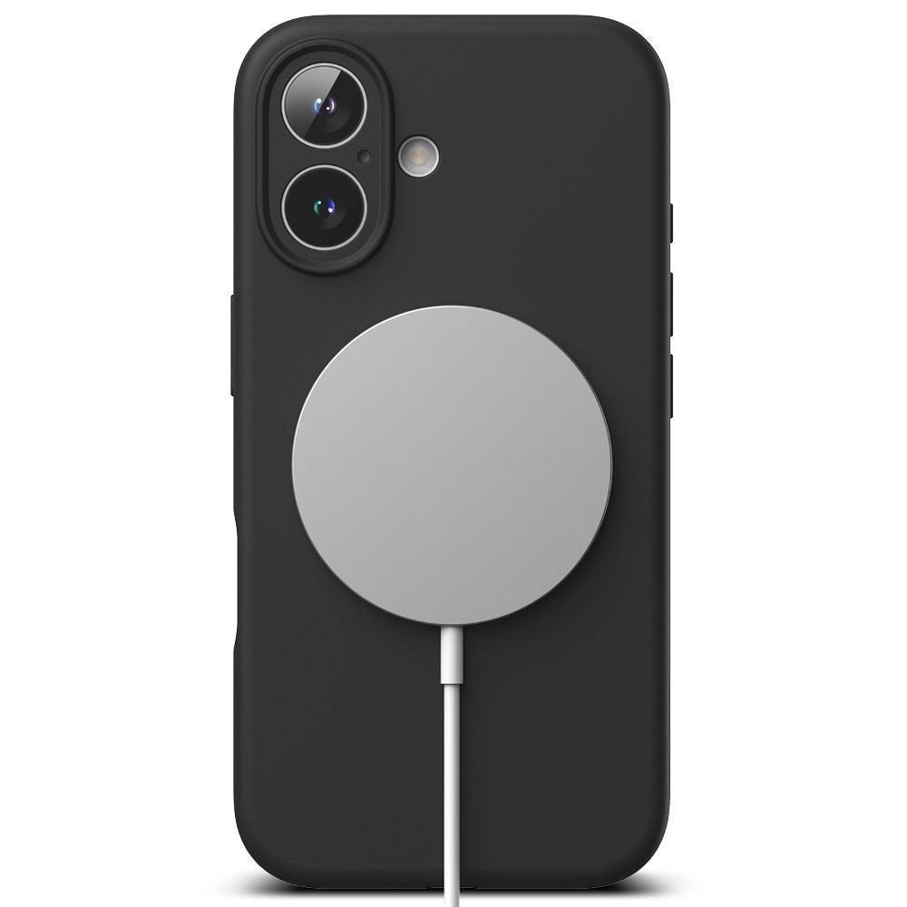 MagSafe Case for Apple iPhone 13, Techsuit, SoftFlex, Black