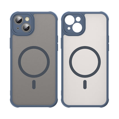 MagSafe-kuori Apple iPhone 14 Plus:lle, Techsuit, HaloFrost II, Laivastonsininen