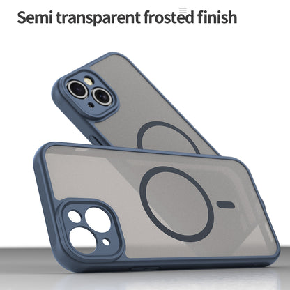 MagSafe-kuori Apple iPhone 14 Plus:lle, Techsuit, HaloFrost II, Laivastonsininen