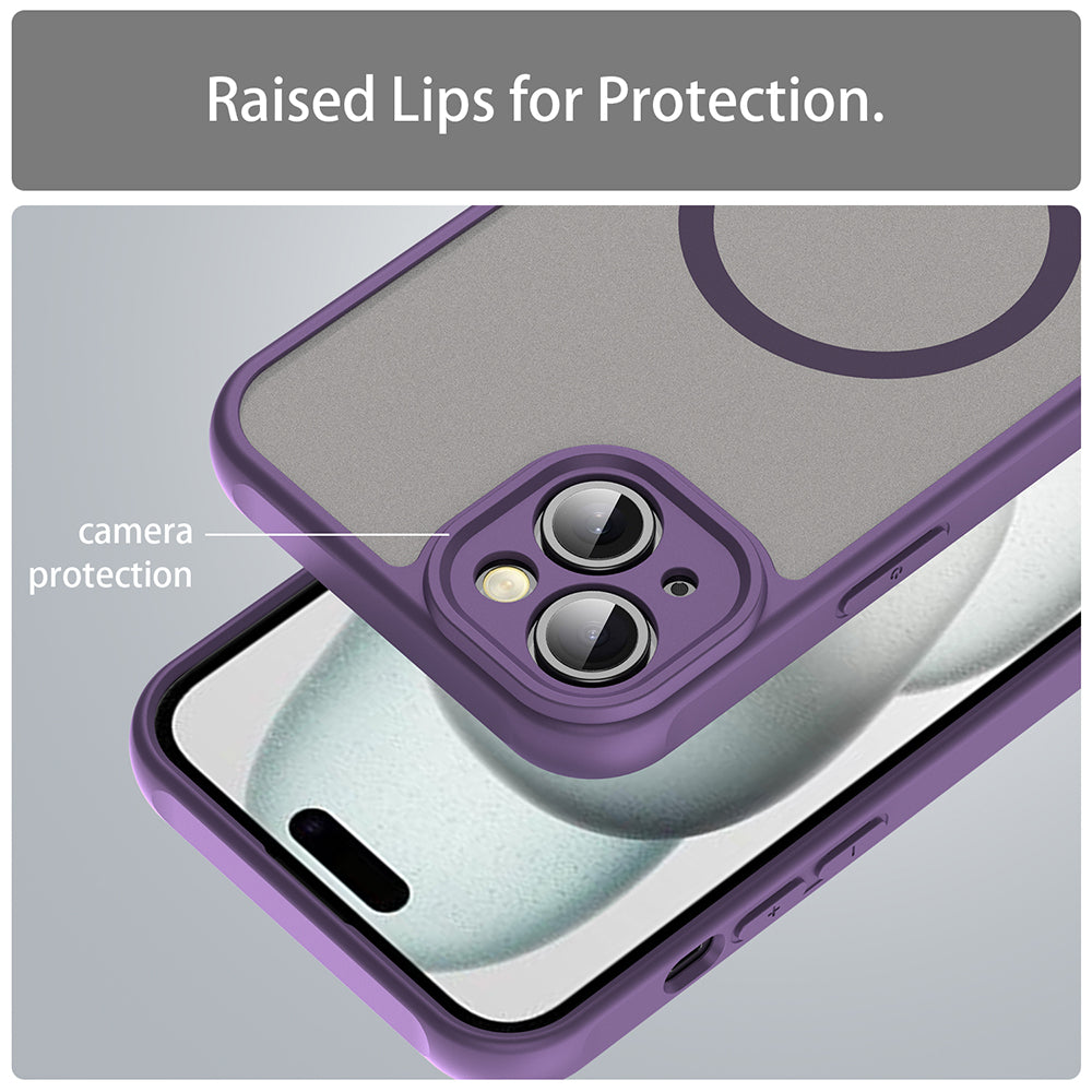 MagSafe-kuori Apple iPhone 14 Plus:lle, Techsuit, HaloFrost II, Violetti