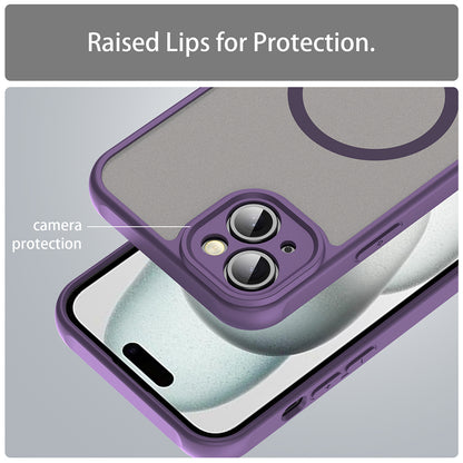 MagSafe-kuori Apple iPhone 14 Plus:lle, Techsuit, HaloFrost II, Violetti
