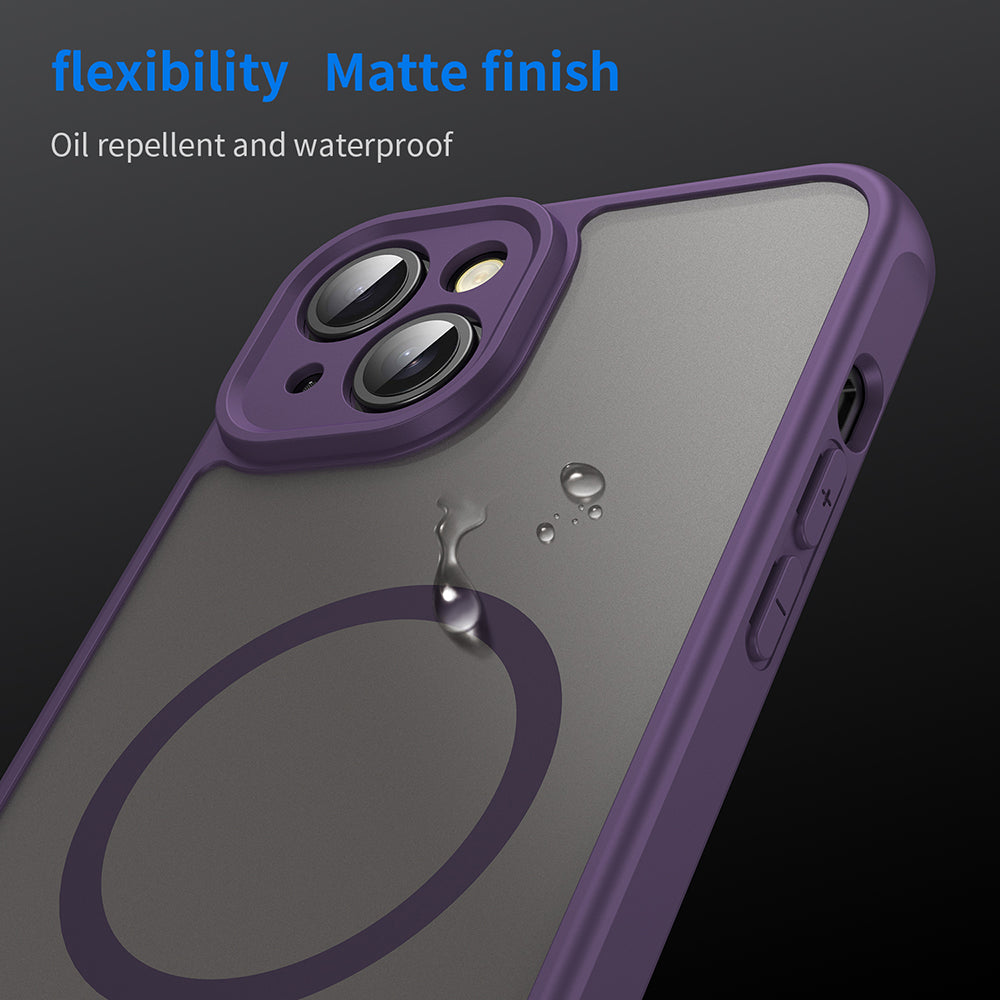 MagSafe-kuori Apple iPhone 14 Plus:lle, Techsuit, HaloFrost II, Violetti