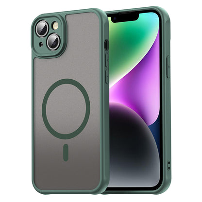MagSafe-kuori Apple iPhone 14 Plus:lle, Techsuit, HaloFrost II, Vihreä