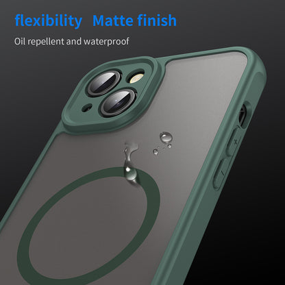 MagSafe-kuori Apple iPhone 14 Plus:lle, Techsuit, HaloFrost II, Vihreä