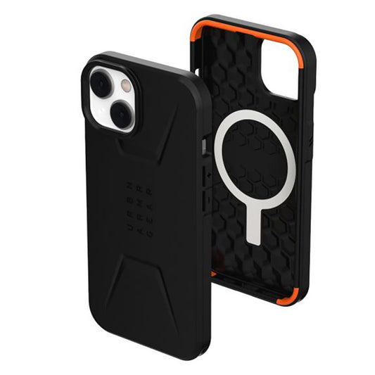 MagSafe-kuori Apple iPhone 14 Plusille, Urban Armor Gear, Civilian, Musta