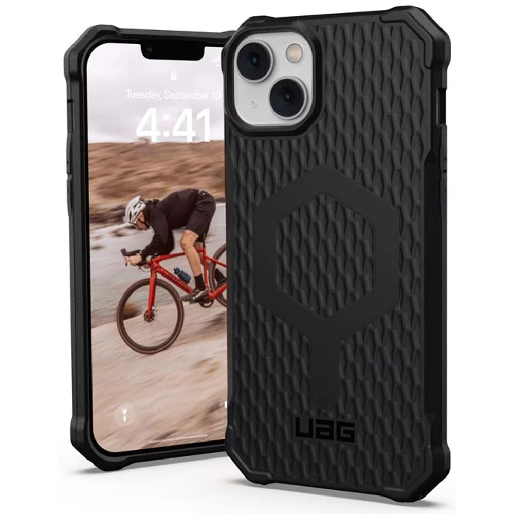 MagSafe-kuori Apple iPhone 14 Plus -puhelimelle, Urban Armor Gear, Essential Armor, Musta