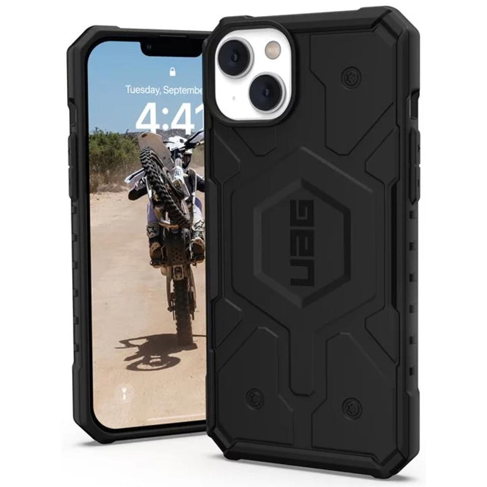 MagSafe-kuori Apple iPhone 14 Plus -puhelimelle, Urban Armor Gear, Pathfinder, Musta
