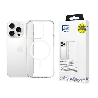MagSafe Case for Apple iPhone 14 Pro, 3MK, Armor MagCase, Transparent
