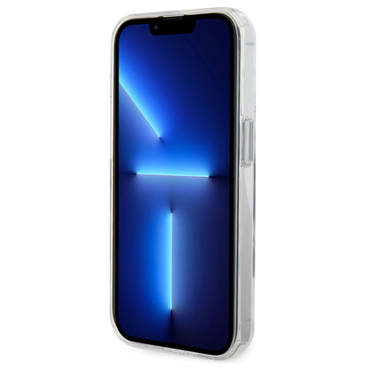 MagSafe-kotelo Apple iPhone 14 Prolle, Karl Lagerfeld, Ring Stand Karl & Choupette, Valkoinen