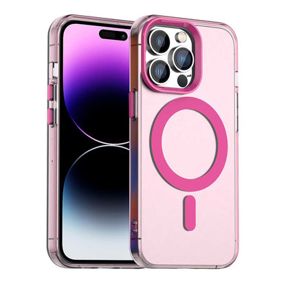 MagSafe-kuori Apple iPhone 14 Pro Maxille, Techsuit, CandyCase, Vaaleanpunainen