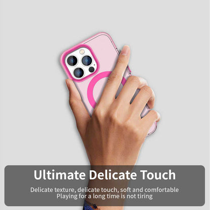 MagSafe-kuori Apple iPhone 14 Pro Maxille, Techsuit, CandyCase, Vaaleanpunainen