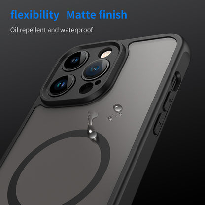 MagSafe-kuori Apple iPhone 14 Pro Maxille, Techsuit, HaloFrost II, Musta