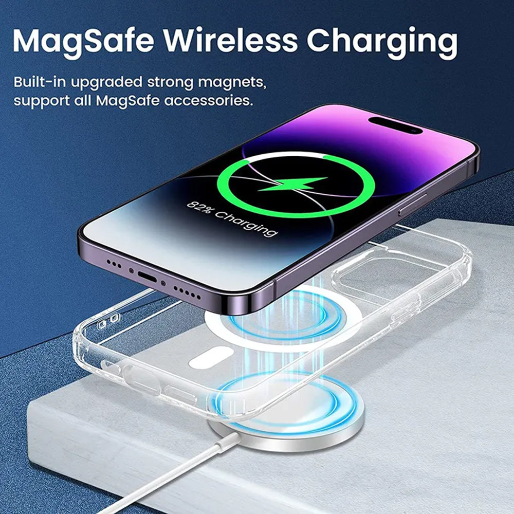 MagSafe-kotelo Apple iPhone 14 Pro Maxille, Techsuit, Pro, Pinkki