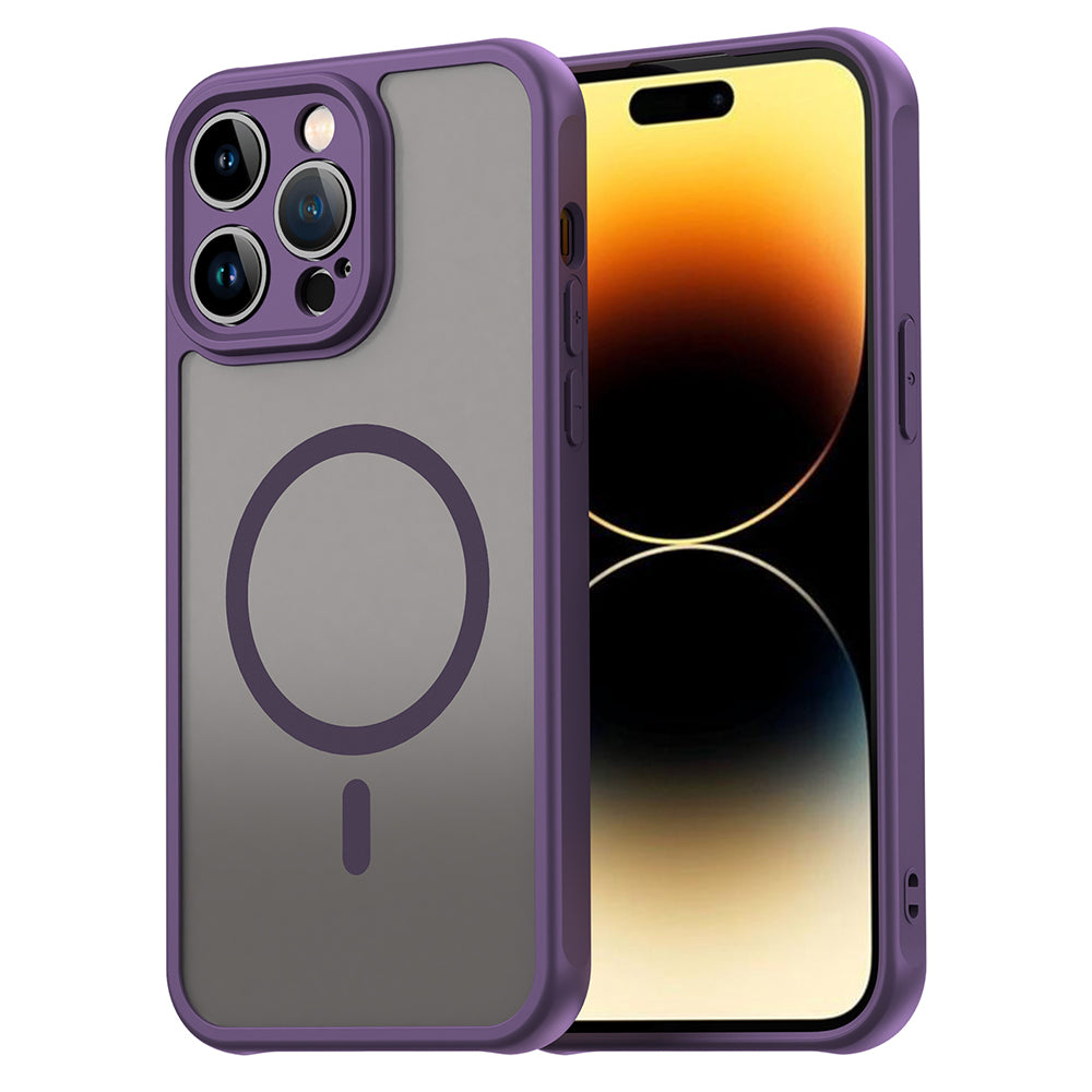 MagSafe-kuori Apple iPhone 14 Pro:lle, Techsuit, HaloFrost II, Violetti