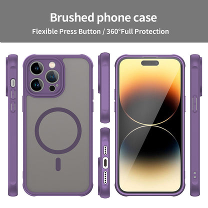 MagSafe-kuori Apple iPhone 14 Pro:lle, Techsuit, HaloFrost II, Violetti