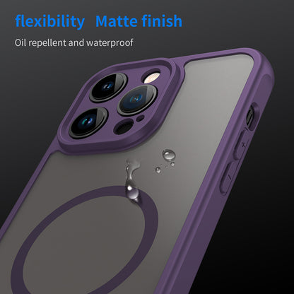 MagSafe-kuori Apple iPhone 14 Pro:lle, Techsuit, HaloFrost II, Violetti