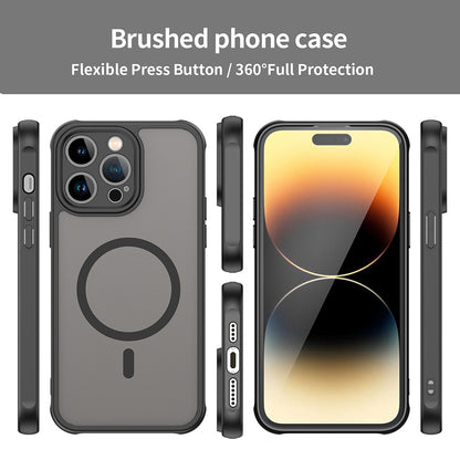 MagSafe-kuori Apple iPhone 14 Pro:lle, Techsuit, HaloFrost II, Musta