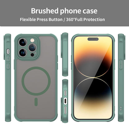 MagSafe-kuori Apple iPhone 14 Pro:lle, Techsuit, HaloFrost II, Vihreä