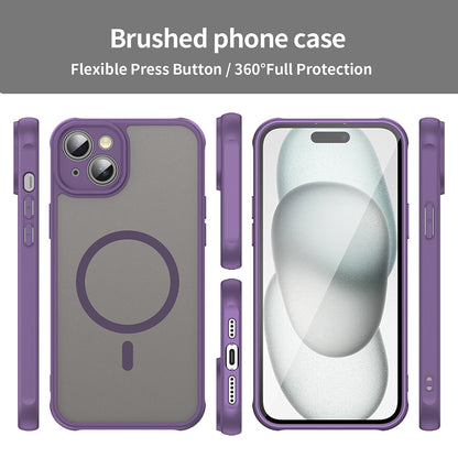 MagSafe-kuori Apple iPhone 14:lle, Techsuit, HaloFrost II, Violetti