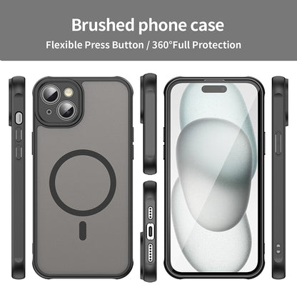 MagSafe-kuori Apple iPhone 14:lle, Techsuit, HaloFrost II, Musta