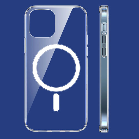MagSafe-kuori Apple iPhone 14:lle, Techsuit, Pro, Läpinäkyvä
