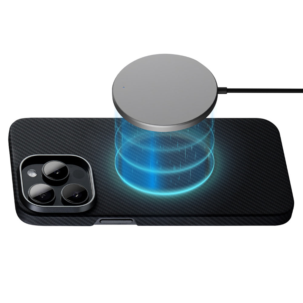 MagSafe-kotelo Apple iPhone 15:lle, Edizard, Air, Musta