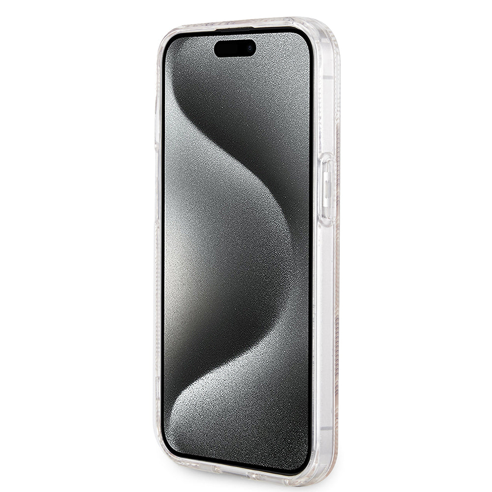 MagSafe-kotelo Apple iPhone 15:lle, Guess, IML Gcube, Ruskea