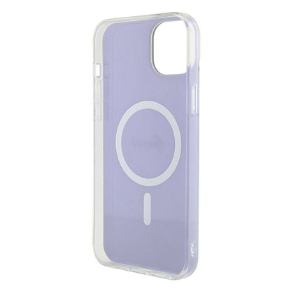 MagSafe-kotelo Apple iPhone 15:lle, Guess, IML Iridescent, Violetti