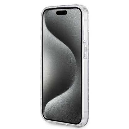 MagSafe-kotelo Apple iPhone 15 Plus -puhelimelle, Guess, IML Gcube, Musta